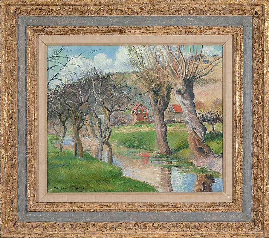 La Petite Rivière Vezillon - Georges Manzana Pissarro (1871 - 1961)